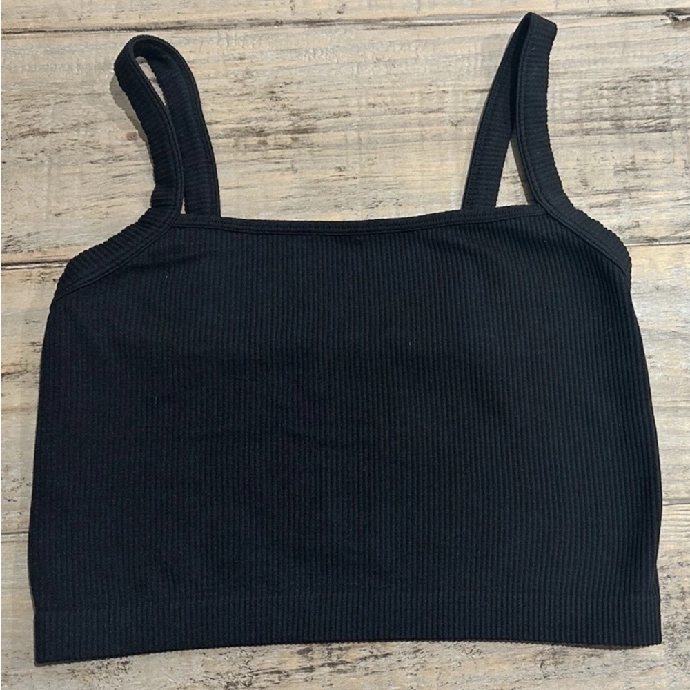 ***COLSIE***  Black  Bralette Sport Bra Size L- NWOT